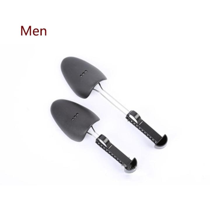 Practical Plastic Adjustable Length Shoe Stretcher Black for Men Women Shoe Racks Shoe Expander to Prevent Deformation