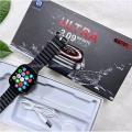 T10 Ultra Smartwatch 2.09" IPS HD Screen Bluetooth Call Smart Watch, Wireless Charging Variable Dial, Heart Rate Monitoring. 