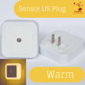 Twinkle Square Auto On/Off  Sensor LED Night Light Bedroom Night light with beautiful light. 