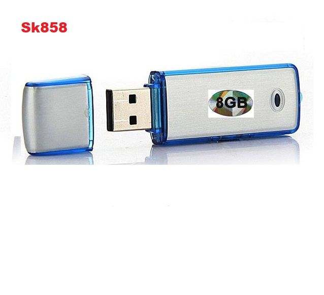 SK858 USB Mini Digital Voice Recorder 8GB