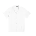 Men Summer Beach Shirt Casual Cotton Linen Solid Color Tops Short Sleeves Lapel T Shirt. 