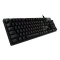 Logitech G512 CARBON RGB Mechanical Gaming Keyboard, GX Blue, USB Passthrough. 