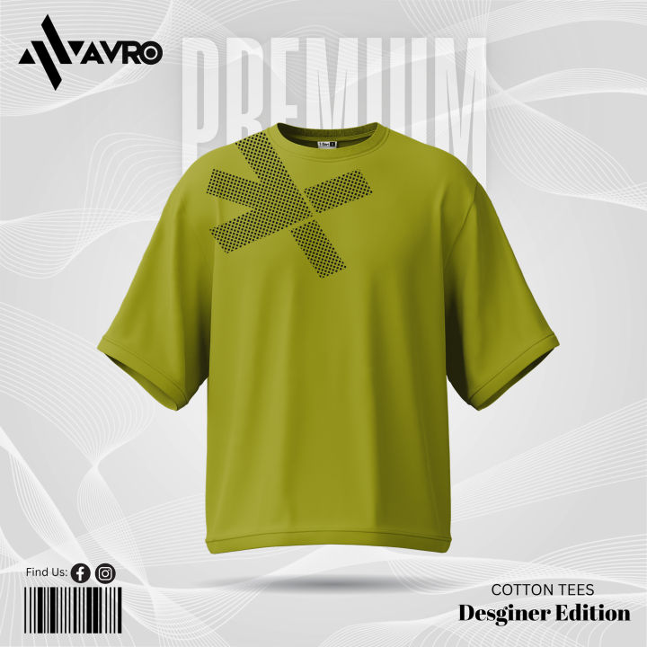 Avro%20Premium%20Men's%20Semi%20Drop%20Shoulder%20T%20shirt%20-%20Cotton%20Fabric%20Soft%20&%20Comfortable%20-%20Tshirt%20For%20Men%20-%20Desginer%20Edition%20T#10%20-%20Image%202