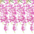 95cm Wisteria Artificial Flower Silk Vine Garland Hanging for Wedding Party Garden. 