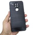 Walton Primo RX9 Back Cover Soft Silicone Premium Carbon Official Quality Back Cover Rx9 Walton RX9 Back Case. 