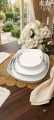 3 pcs opal sarving dish set.