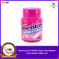 Mentos Gum White Sugar Free Bubble Fresh Bottle 40pcs UK. 