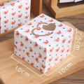 Red and pink color Valentine's Day gift box Festive Heart-shaped design Suitable for candy cookies Red pink heart cardboard box Paper gift container 46 designs Window gift container for Valentine's. 