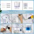Automatic Soap Dispenser, Touchless Infrared Motion Sensor , Hand Sanitizer Dispenser 700 ml Wall Mount Hand Free, Touch Free Liquid Dispenser For Bathroom Kitchen Hotel Restaurant. 