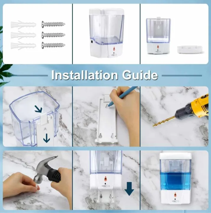 Automatic%20Soap%20Dispenser,%20Touchless%20Infrared%20Motion%20Sensor%20,%20Hand%20Sanitizer%20Dispenser%20700%20ml%20Wall%20Mount%20Hand%20Free,%20Touch%20Free%20Liquid%20Dispenser%20For%20Bathroom%20Kitchen%20Hotel%20Restaurant%20-%20Image%204