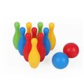 Mini Bowling Pin and Ball Game for Indoor Fun. 