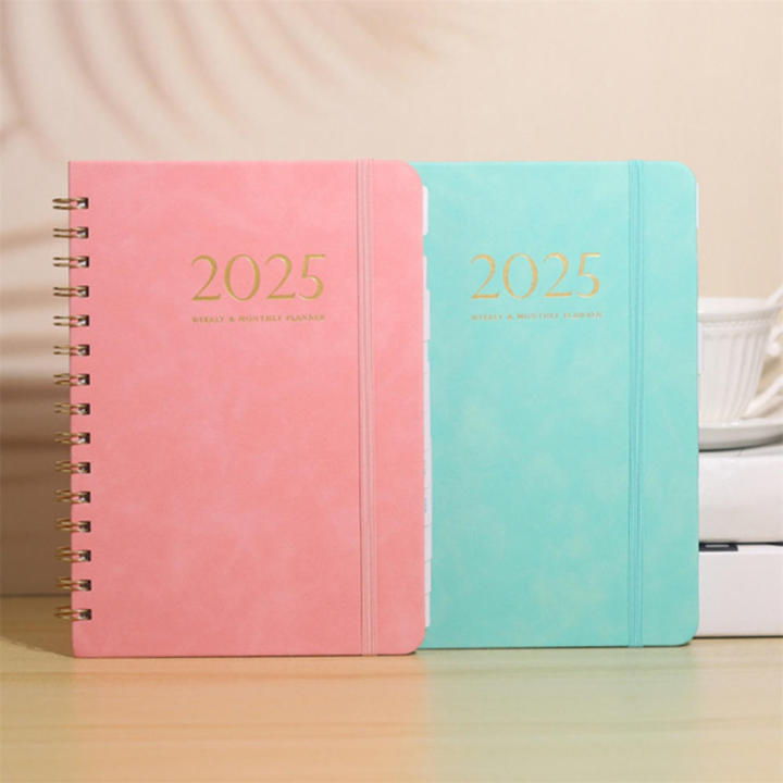 2025%20Planner%20Management%20Portable%20Leather%20Notebook%20A5%20Cover%20Diary%20for%20Office%20Student%20Personal%20Travel%20Professional%20-%20Image%202