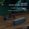 Bluetooth 5.0 Transmitter Receiver LCD Display Headphone Wireless Audio Adapter RCA 3.5mm AUX Jack For PC TV Home Stereo. 