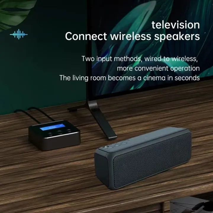 Bluetooth%205.0%20Transmitter%20Receiver%20LCD%20Display%20Headphone%20Wireless%20Audio%20Adapter%20RCA%203.5mm%20AUX%20Jack%20For%20PC%20TV%20Home%20Stereo%20-%20Image%205