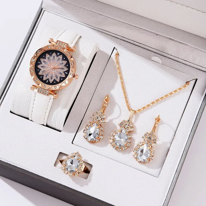 Stylish%20New%20Ladies%205pcs%20Set%20Watches%20Simple%20&%20Elegant%20Design%20Black%20Women%20Watch%20For%20Personal%20Use%20Or%20Gift%20Birthday%20Party%20-%20Image%205