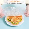 100pcs Disposable Food Cover Plastic Wrap Elastic Food Lids For Storage In The Kitchen Nylon Packaging Bags Bags For Women.