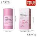 LAIKOU Japan Sakura Pores Cleansing Oil Contol Solid Mask Stick- 40g. 