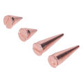 20 Pcs Punk Cone Spikes Studs Electroplated Spike Screw Rivets For DIY Bags. 