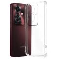Oppo F25 Pro 5G Transparent Soft & Flexible TPU Mobile Back Cover.