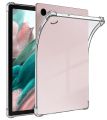 Samsung Galaxy Tab A8 X205/X200 TPU Back Back Cover Black Color + Tempered Glass Protector for Samsung Galaxy Tab A8 X205/X200 (2in1 Combo).