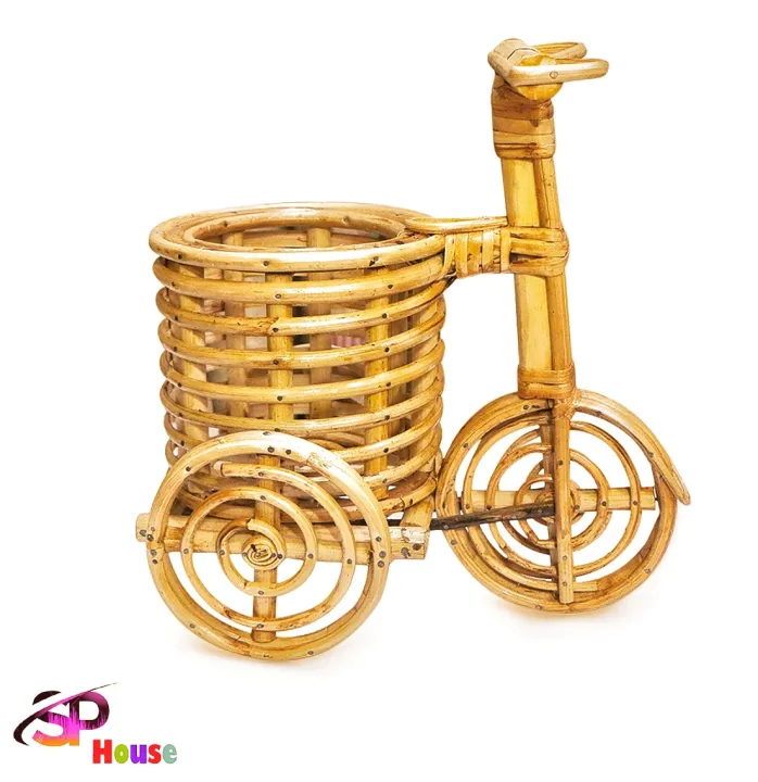Cane%20Flower%20Top%20Medium%20-%20Rattan%20Handcrafted%20Bi-Cycle%20Style%20Flower%20Vase%20(%20Cane%20And%20Craft%20)%20-%20Image%202