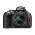 Nikon D5200 24.1 MP CMOS Digital SLR with 18-55mm f/3.5-5.6 AF-S DX VR Nikkor Zoom Lens Photo Sensor Size (APS-C) - Black. 