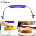 Cake Cuttingtool Large Stainless Steel Cake Cutter with Adjustable Blade Baking Tool for Layered Cakes Kitchen Slicer for Perfect Slices. 
