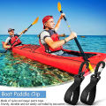 2Pcs Double Pack Kayak Paddle Magic Buckle Strap Clip For Sup Paddle Board Inflatable Paddle Outdoor Rowing Surf Boat Buckle Creek. 