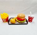chicken burger set BFC chicken Monggest Children's Play House Toys ulation Timing Kitchen Toy Simulation KitchenCut Fruit Toy Set, Play House.. 