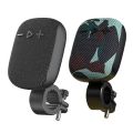 Bike Speaker Bicycle Handbar Wireless Bluetooth Louderspeaker Outdoor Handlebar Subwoofer For Cycling Riding-Black Durable.