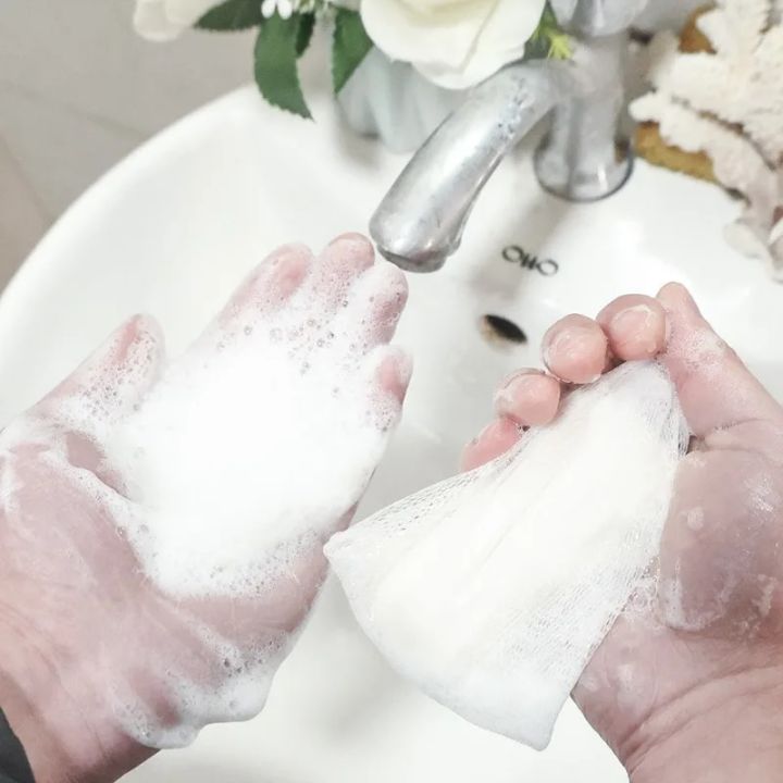 6%20Layer%20Thickened%20Foaming%20Soap%20Bags%20Facial%20Cleanser%20Mesh%20Bag%20Drawstring%20Bag%20Shower%20Bubble%20Foam%20Net%20Bath%20Body%20Washing%20Cleaning%20-%20Image%206