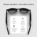 2021 new intelligent E10 Sunglasses Black technology can talk and listen to music audio smart glasses.