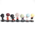 7Pcs/Set BTS TinyTAN Mini Figure Bangtan Boys Groups BTS Anime Figurine Toy TOP Group A.R.M.Y Gift Idol Doll PVC Model Ornament Kpop Merchandise. 
