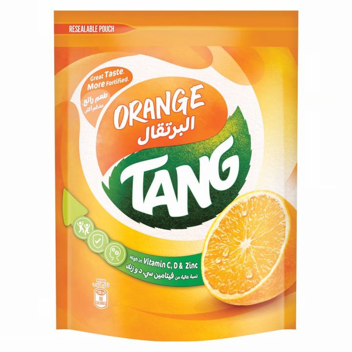 Tang Orange Flavored Powdered Drink 375g
