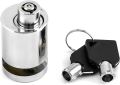 Motorcycle Bicycle Bike Scooter SECURITY Disk LOCK(1pis) Stainless Steel. 