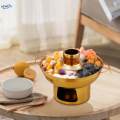 Old Beijing Hotpot Kitchenware Cooking Pot Traditional Chinese Small Hot Pot 22cm. 