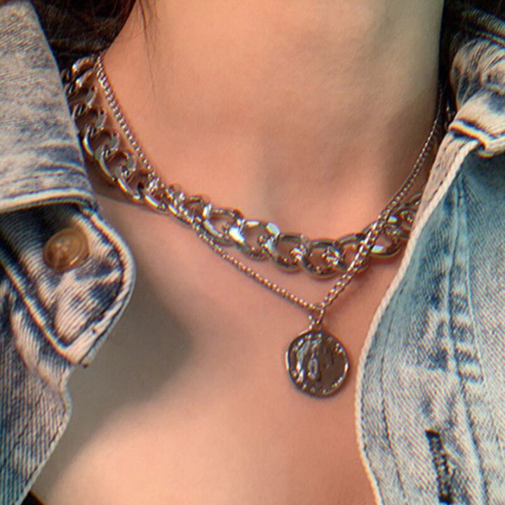 Aesthetic%20Vintage%20Necklace%20for%20Women%20Layered%20One%20Piece%20Pendant%20Jewelry%20Chain%20on%20the%20Neck%20Clothing%20Accessories%20Gift%20to%20Girlfriend%20-%20Image%208