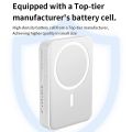 Tranyoo F25 Wireless Power Bank 10000mAh PD 20W QC 3.0 Super Fast Charging MagSafe Strong Magnetic Attraction 15W Wireless Automatic Sensing With Stand For iPhone Samsung Galaxy Google Universal Compatibility Powerbank. 