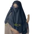 Crown Ready Hijab With Niqab 2021 For Woman.