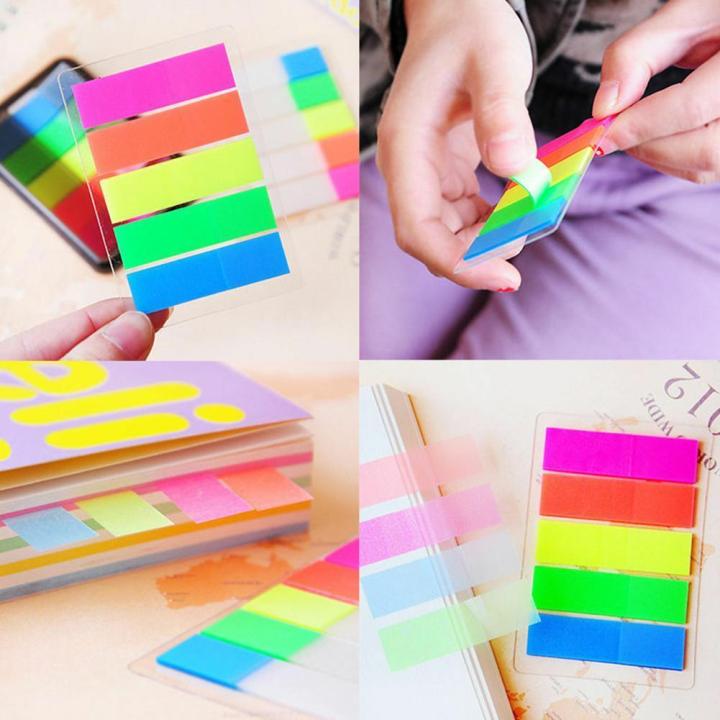 Office%20Stationery%205%20Color%20Pet%20Arrow%20Index%20Sticky%20Notes%20-%20Image%203