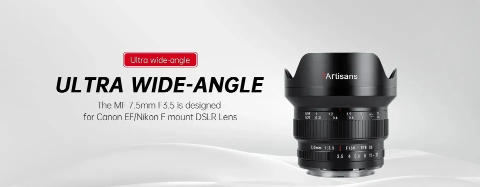 7artisans Manual Focus Wide angle APS-C DSLR SLR