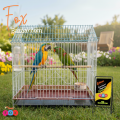 Code- 6057 - House Shape Bird Color Full metal wire cage for Foldable Pet Carrier/House  bird cage,bird accessories,bird food,bird toys,bird nest,bird harness,bird cage big size,bird feeder,bird house,bird cage decoration,bird cage big size steel,cage sm. 