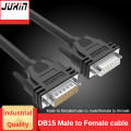 DB15 male/male/female cable D-SUB 15 pin connector DB15 2 rows 15pin M/M 5ft 1.5m 10feet/3M 5M. 