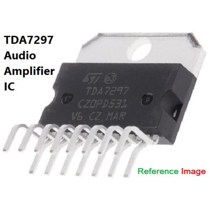 TDA7297 IC TDA 7297 TDA7297S IC 6V 12V 18V 2A 15W 15W Dual Bridge Audio