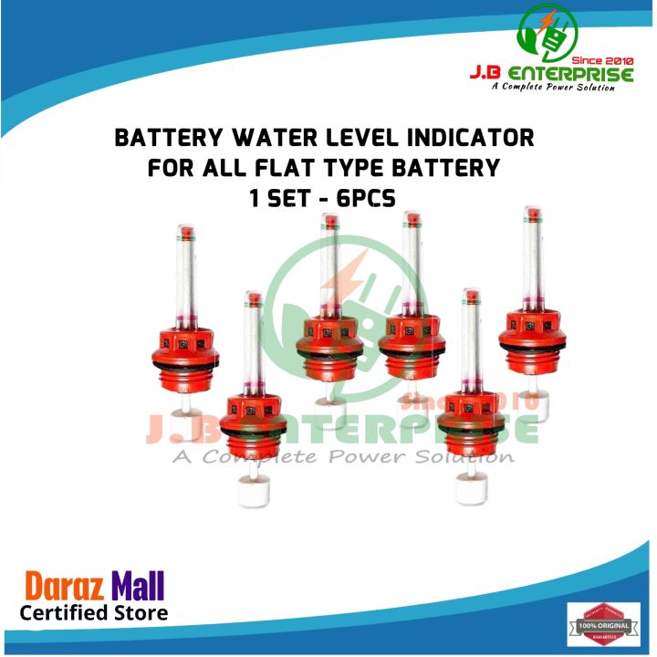 BATTERY WATTER LEVEL INDICATOR FOR ALL FLAT TYPE BATTERY ALMOST ALL MODELS