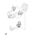 Yamaha MT15 Headlight Clam Rod Khacha or Headlight Stay. 