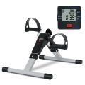 Mini Exercise Cycle/Portable Folding Arm & Leg Pedal Exerciser With Digital Lcd Display Home Indoor Mini Exercise Bike Resistance Adjustable. 