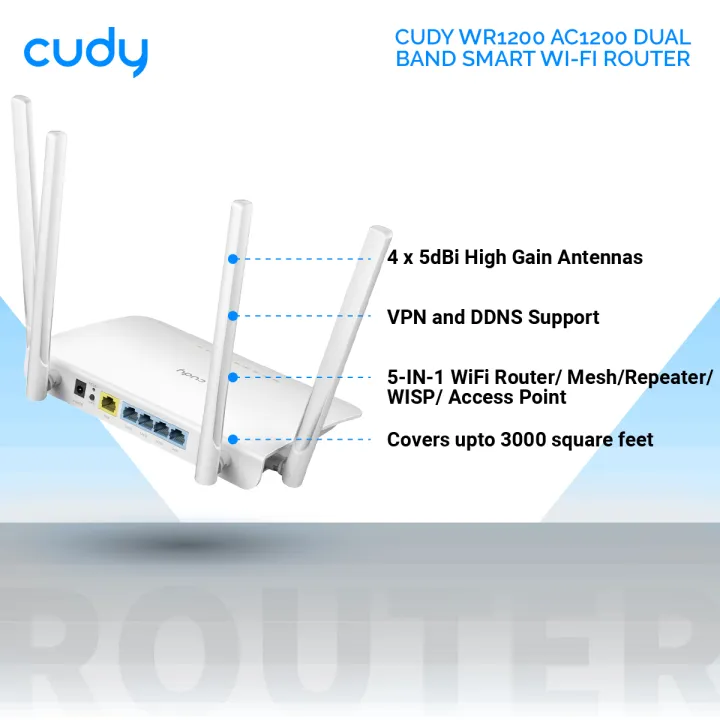 Cudy%20WR1300%20AC1200%20Dual%20Band%20Wi-Fi%20Router%20-%20867Mbps%20at%205GHz%20and%20300Mbps%20at%202.4GHz%20-%205x%20Gigabit%20Ethernet%20Ports%20-%204%20x%205dBi%20High%20Gain%20Antennas%20-%20Whole%20Home%20Coverage%20-%20White%20-%20Image%202