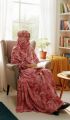 khimar Big size Bat Sleeve Hooded, Muslim Women Prayer hijab Full cover Face Islamic Clothing.