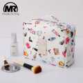 Makeup Organizer Bag -Maroon color. 